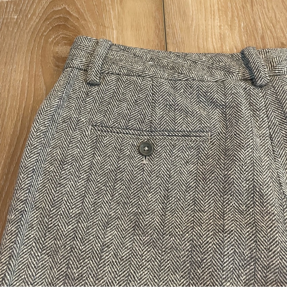 Express Editor Wool Blend Trouser Pant - image 7